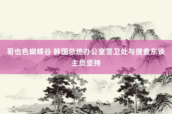 哥也色蝴蝶谷 韩国总统办公室警卫处与搜查东谈主员坚持